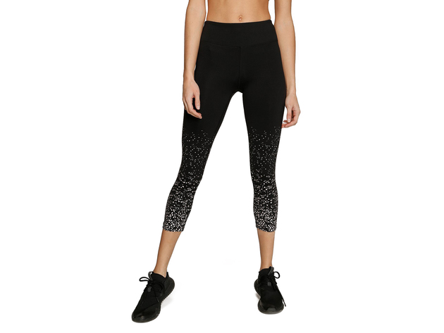 Kyodan Womens Burst Capri 3/4 Yoga Leggings - X-Small