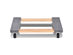 Costway 30''x 18'' Furniture Dolly Moving Carrier Mover Handle Casters 1000lbs Capacity 