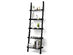 Costway Ladder Shelf 5-Tier Plant Stand Wall-leaning Bookcase Display Rack - Black