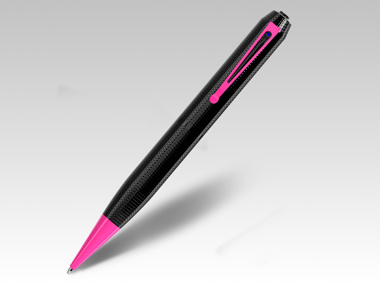 iSpyPen Pro X 2K HD Recording Camera Pen 64GB (Pink)