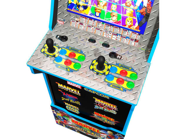 Arcade1up MARVSCAPWIFI Marvel vs Capcom Arcade Machine with Riser