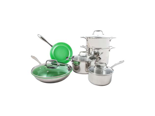 Concentrix Cookware Bundle - 10-Piece / Cilantro Green