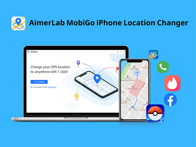 AimerLab MobiGo iPhone GPS Location Spoofer: Lifetime Plan