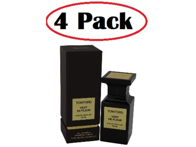 4 Pack of Tom Ford Vert De Fleur by Tom Ford Eau De Parfum Spray 1.7 oz