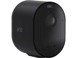arlo Pro 4, 1 Spotlight Security Camera, Wire Free, 2K HDR Video, Wireless, VMC4050B-100NAS, Black (Certified Refurbished)