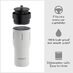 Bobber 16oz Vacuum Insulated Stainless Steel Travel Mug With 100% Leakproof Locked Lid - Iced Water