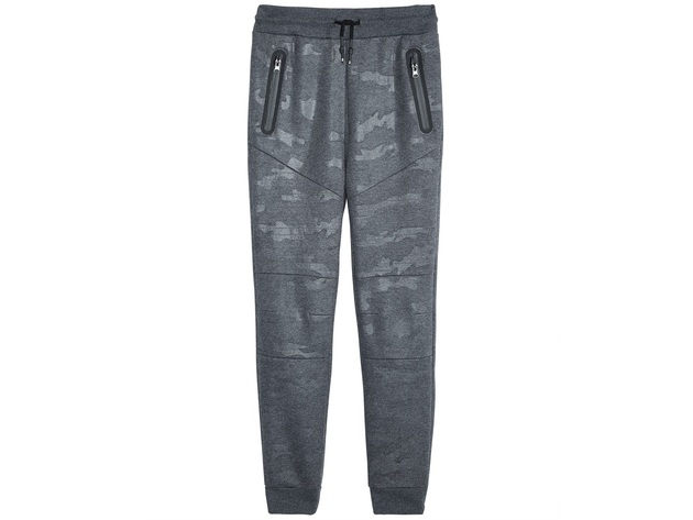 Ring Of Fire Big Boys Camouflage Moto Joggers Grey Size Large