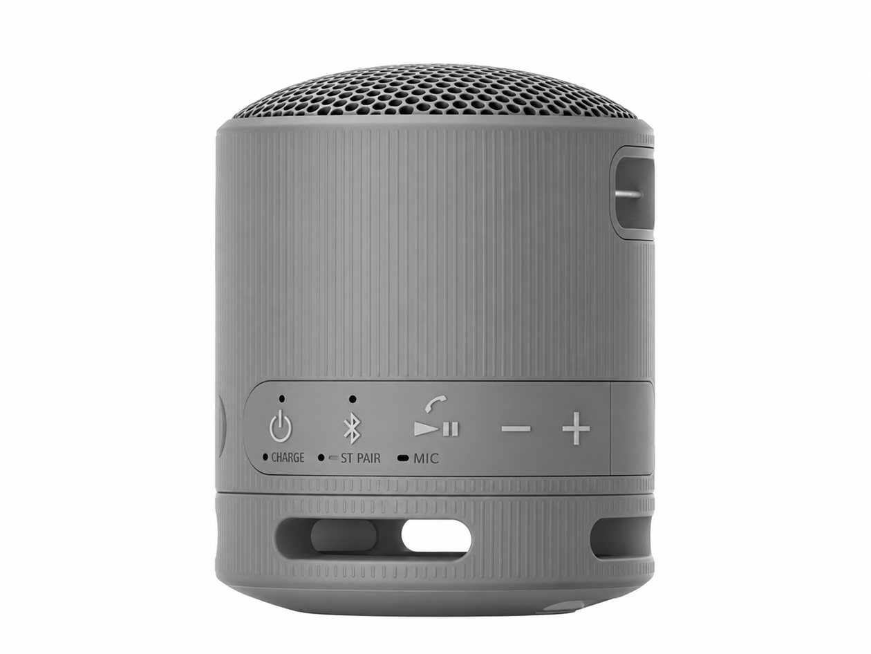 Sony SRS-XB100 Compact Bluetooth Wireless Speaker Gray (Open Box)