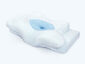 Butterfly Button Shaped Cervical Pillow Blue