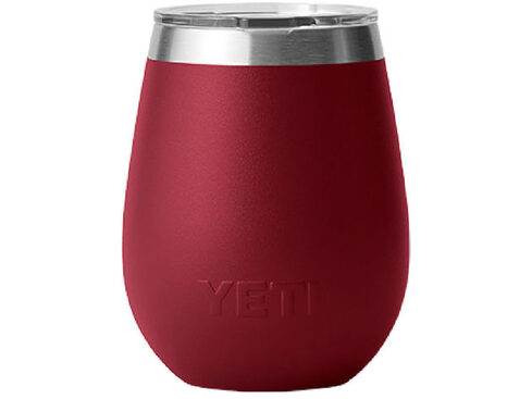 Yeti Rambler 10oz Wine Tumbler with Magslider Lid Harvest Red