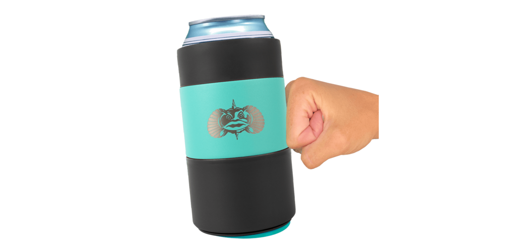 Non-Tipping Can Cooler - Graphite / 16oz Tall Can