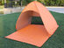 Pop-Up Beach Tent with UV 50+ Protection (Orange)
