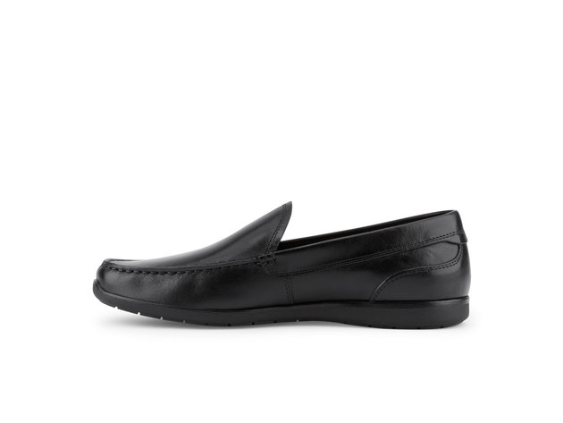 Dockers Mens Lindon Leather Dress Casual Loafer Shoe - 8 M Black