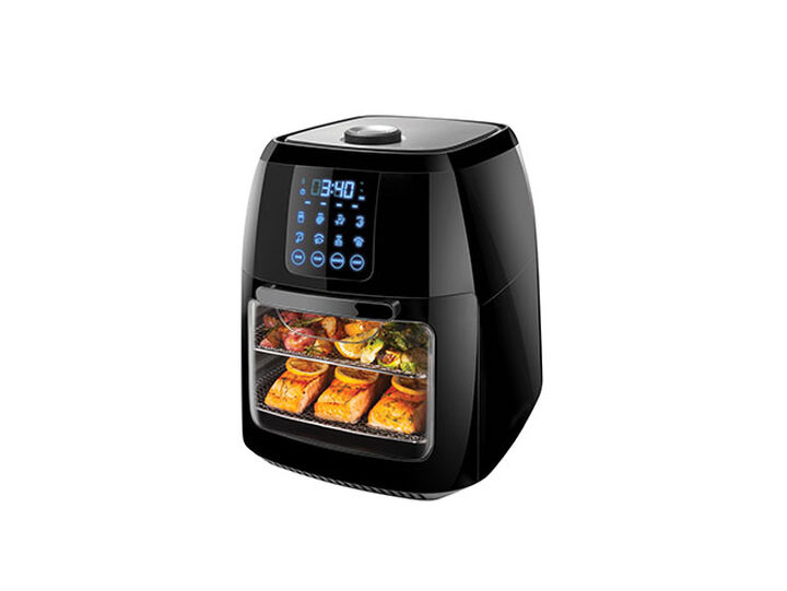 Chefman 6L Multi Functional Air Fryer Black Rotisserie Dehydrator