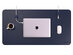 Desk Mat Pro + 2 Magnetic Cable Block Manager Bundle (Navy)