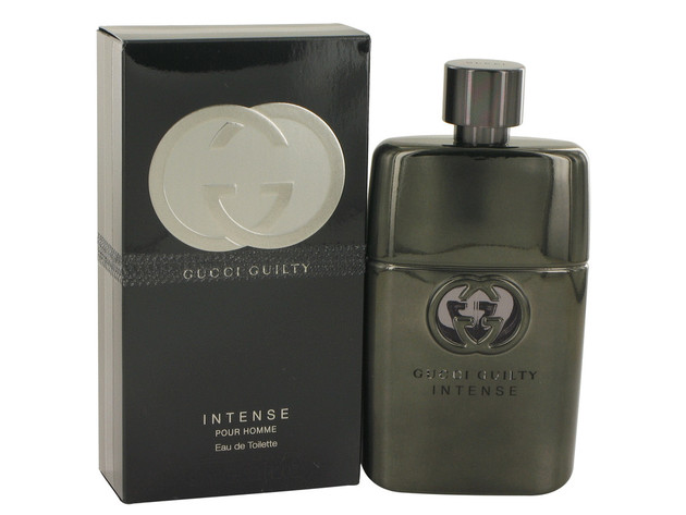 3 Pack Gucci Guilty Intense by Gucci Eau De Toilette Spray 3 oz for Men