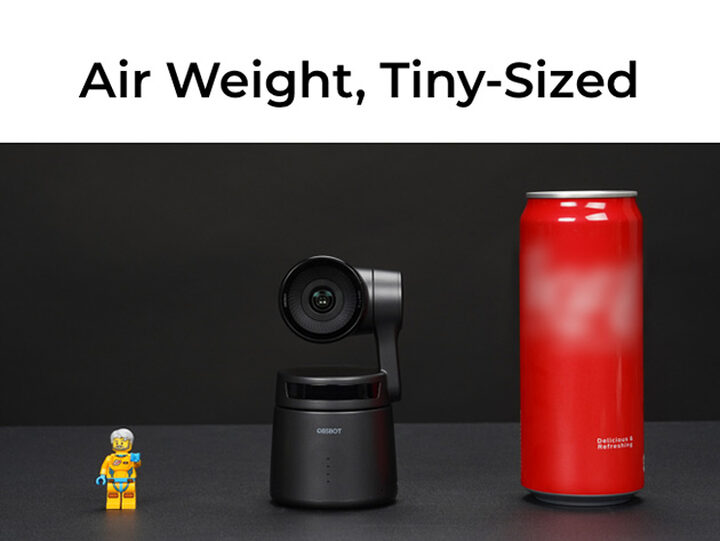 OBSBOT Tail Air AI-Powered PTZ Streaming Camera | StackSocial