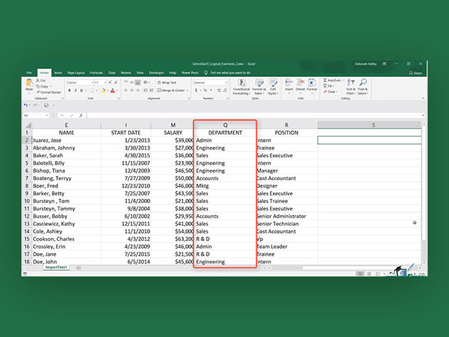 Excel For Mac If Function