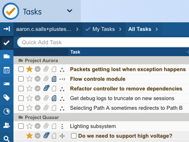 Toodledo Plus Online Task Manager: 1-Yr Subscription