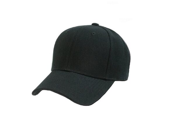 plain black baseball cap mens
