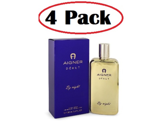 4 Pack of Aigner Debut by Etienne Aigner Eau De Parfum Spray 3.4 oz