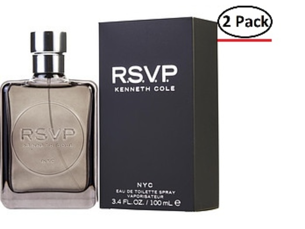 KENNETH COLE RSVP by Kenneth Cole EDT SPRAY 3.4 OZ (NEW PACKAGING) for MEN ---(Package Of 2)
