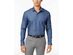 Bar III Men's Slim-Fit Stretch Dress Shirt Blue Size 17-34-35