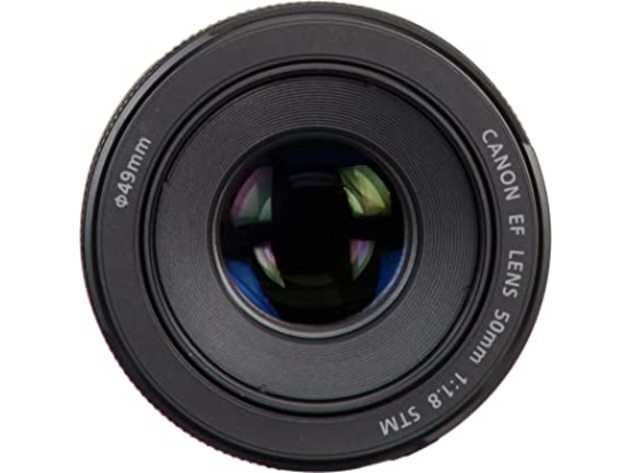 AOM Canon EF STM Nifty Fifty EF 50 mm f/1.8 Stepper Motor Full Frame Prime Lens (Used, Open Retail Box)