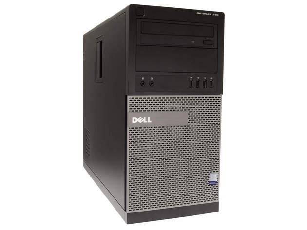 Dell Optiplex 790 Tower Computer PC, 3.20 GHz Intel i5 Quad Core Gen 2, 4GB DDR3 RAM, 240GB SSD Hard Drive, Windows 10 Home 64 bit (Renewed)