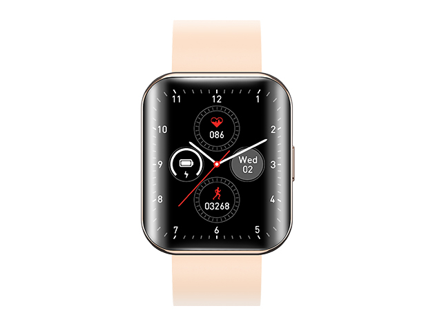 Voice ONTAP Phone Smartwatch & Wellness Tracker (Gold)