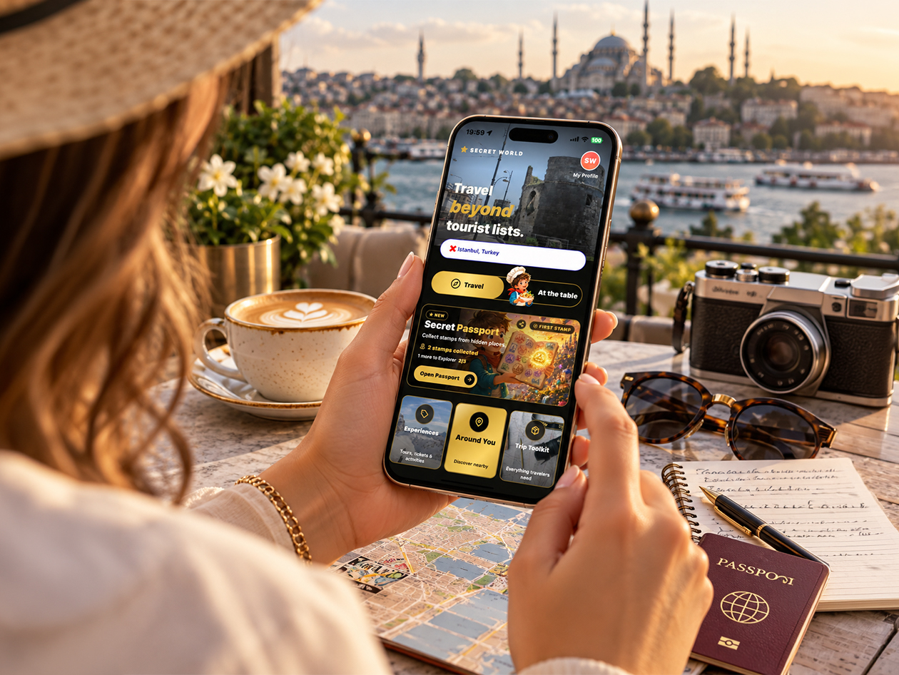 Secret World Travel Guide App Premium Plan: Lifetime Subscription