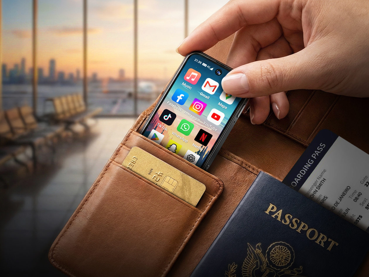 NanoPhone Pro - Advanced Mini 4G Smartphone