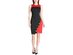 Tommy Hilfiger Women's Colorblocked Asymmetrical Dress Black Size 8