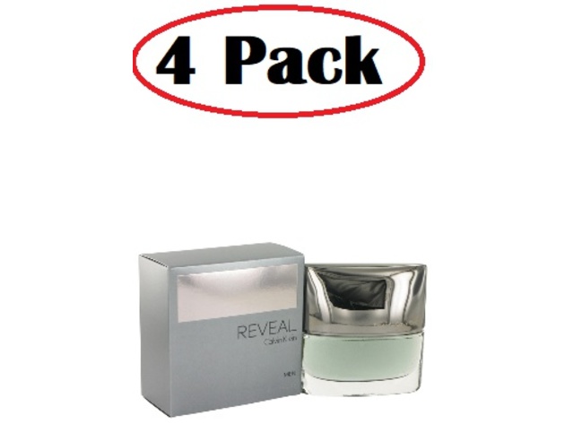 4 Pack of Reveal Calvin Klein by Calvin Klein Eau De Toilette Spray 3.4 oz