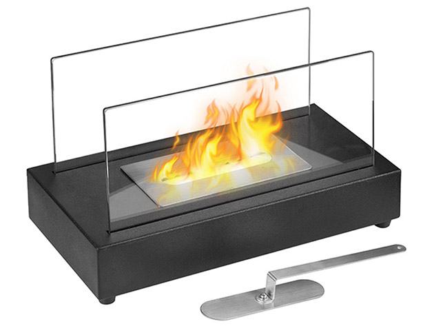 Smokeless Bio-Ethanol Tabletop Fireplace