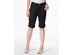 Style & Co Women's Cuffed Denim Skimmer Shorts Black Size 16
