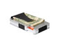 Minimalist Aluminum Wallet w/ Money Clip RFID Blocking Technology - Silver