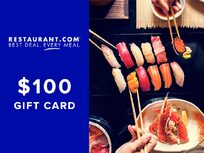$100 Restaurant.com eGift Card - Product Image