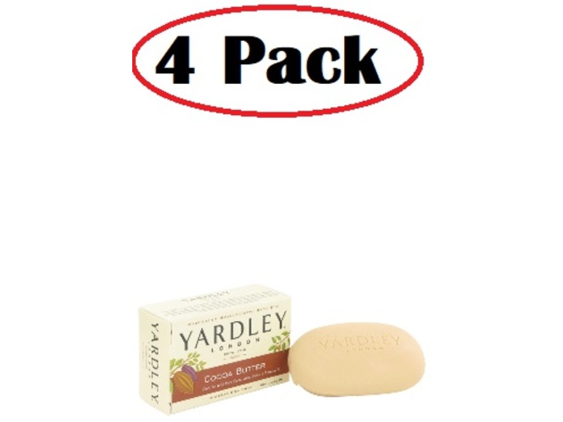 4 Pack Of Yardley London Soaps By Yardley London Cocoa Butter Naturally ...