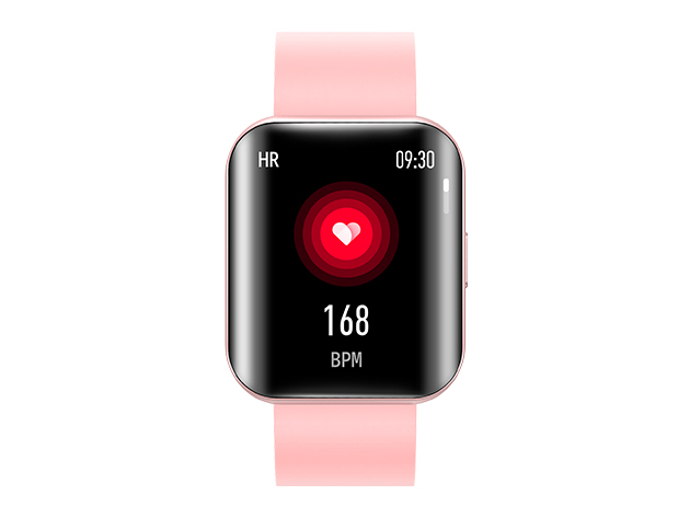 Voice ONTAP Phone Smartwatch & Wellness Tracker (Pink)