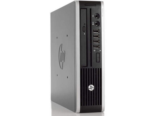 HP Compaq Elite 8200 Ultra Small Form Factor Computer PC, 2.50 GHz Intel i5 Quad Core Gen 2, 4GB DDR3 RAM, 240GB Solid State Drive (SSD) SSD Hard Drive, Windows 10 Home 64bit (Renewed)
