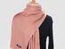 Lavisha Cashmere-Blend Shawl (Baby Pink)