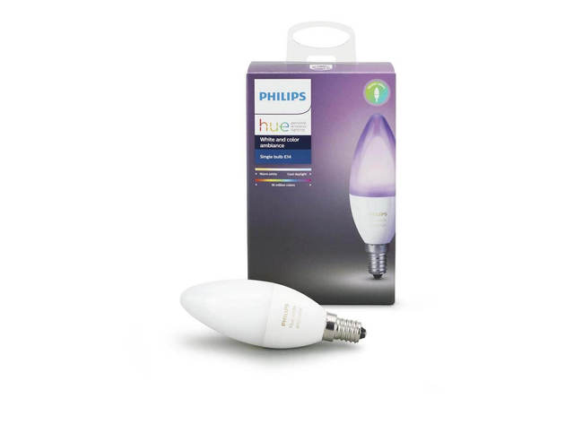Hue 556968 White and Color Ambiance E12 LED 40W
