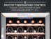 Ivation 51-Bottle Compressor Wine Cooler with Lock (Stainless Steel)
