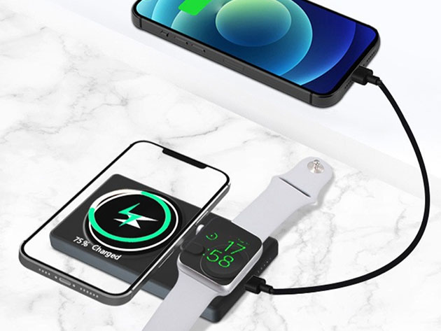 Multi-Device 5000mAh Wireless Charger