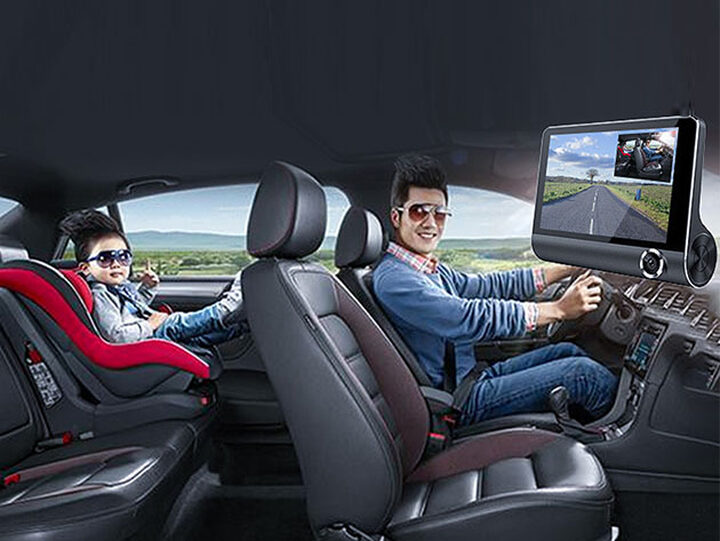 dash cam with large screen