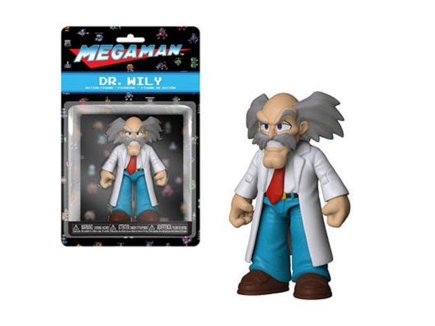 Action Figure - Mega Man - Dr Wily - 5 Inch