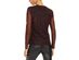 INC International Concepts Women's Ruffled Surplice Printed Top  Black Size Extra Small