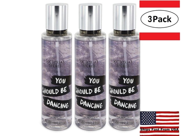 3 Pack Victoria's Secret You Should Be Dancing by Victoria's Secret Body Mist 8.4 oz for Women