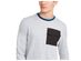 Alfani Men's Utility Pocket Crewneck Sweatshirt Pasgry Size X-Large